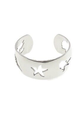Hermes Bangle Bracelet Silver